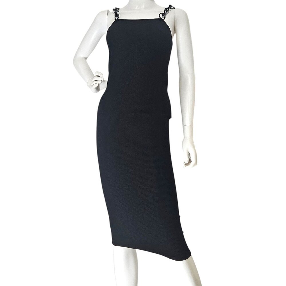 Chain strap Long Bodycon Dress